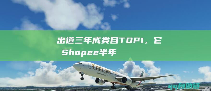 出道三年成类目TOP1，它借Shopee半年在东南亚站稳脚跟